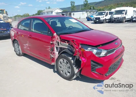 2021 Kia Rio S из США, поврежденный, VIN 3KPA24AD2ME416927